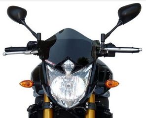 ΛΥΡΗΣ FABBRI ΖΕΛΑΤΙΝΑ ΣΚΟΥΡΟ ΦΙΜΕ GEN-X SPORT ​ΓΙΑ YAMAHA FAZER 800 2010-2015, YX115-DS