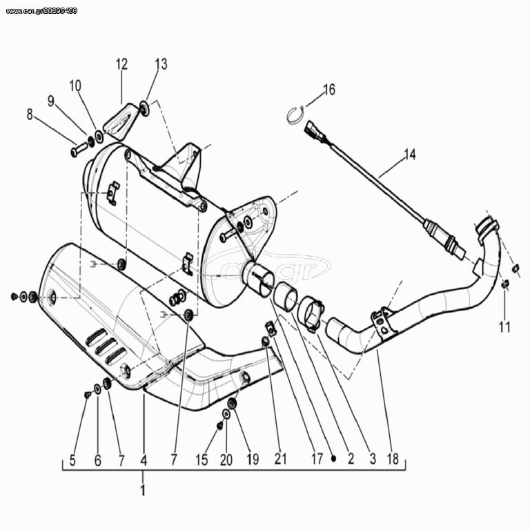 ΖΟΥΑΝ ΕΞΑΤΜ. SCOOTER 125<>300