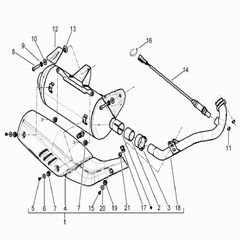 ΖΟΥΑΝ ΕΞΑΤΜ. SCOOTER 125<>300