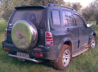 SUZUKI  GRAND VITARA 98-05  AΞΕΣΟΥΑΡ ΙΝΟΧ-thumb-3