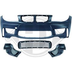 ΠΡΟΦΥΛΑΚΤΗΡΑΣ ΕΜΠΡΟΣ BMW E81/E82/E87/E88 Σειρά 1 look 1m 04-11 με αεραγωγους www eautoshop gr 
