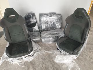 ΣΑΛΟΝΙ 207 RC BUCKET ALKANTARA ΔΕΡΜΑ ΚΟΜΠΛΕ ΜΠΡΟΣ ΠΙΣΩ ΤΑΠΕΤΣΑΡΙΕΣ