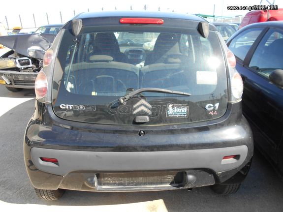 CITROEN C1 1000CC 2007 1KR ΠΩΛΟΥΝΤΑΙ ΑΝΤΑΛΛΑΚΤΙΚΑ ΜΗΧΑΝΙΚΑ ΚΑΙ ΦΑΝΟΠΟΙΕΙΑΣ