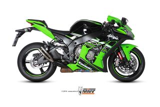 ΕΞΑΤΜΙΣΗ MIVV "DOUBLE GUN" KAWASAKI ZX10-R '16>