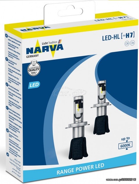 NARVA LED H7 6500K ➤ AUTODOC