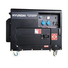 D7000EMS Γεννήτρια Diesel 7,0 KVA - ΠΕΤΡΕΛΑΙΟΥ ΜΟΝΟΦΑΣΙΚΕΣ - HYUNDAI (#40C22)