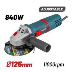 BAG8000 Ρυθμιζόμενος Γωνιακός Τροχός 840W - ΓΩΝΙΑΚΟΙ ΤΡΟΧΟΙ ΜΙΚΡΟΙ ΡΥΘΜΙΖΟΜΕΝΟΙ - BORMANN PRO (#017080)