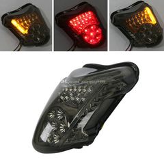 LED ΠΙΣΩ ΦΑΝΑΡΙ ΜΕ ΕΝΣΩΜΑΤΩΜΕΝΑ ΦΛΑΣ ΓΙΑ SUZUKI HAYABUSA GSXR 1300  GEN 1 και GEN 2