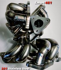 PERFORMANCE MANIFOLD 321 STAINLESS STEEL SMART FORTWO 451 (84ps-98ps-102ps)