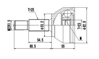 Μπιλιοφόροι (25Χ23) (303332) Ford: Fiesta, Focus, Fusion