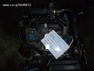 ΚΙΝΗΤΗΡΑΣ PEUGEOT PARTNER 1.1i,ΚΩΔΙΚΟΣ ΜΗΧΑΝΗΣ HFX 4047110,60HP,MOD 1999-2008
