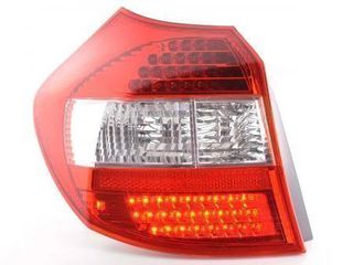 Πίσω Φανάρια LED BMW Σειρά 1 E87 5-Πορτό Λευκό Κόκκινο - 2 Τμχ.