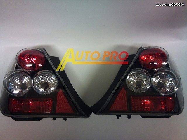 Φανάρια τύπου lexus CIVIC TYPE-R 2002+ 3D μαύρα  