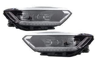 φαναρια εμπρος Headlights suitable for VW Passat B8 3G (2014-) LED Bi-Xenon Matrix Look with Sequential Dynamic Turning Lights www eautoshop gr