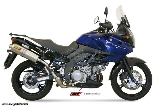 ΕΞΑΤΜΙΣΕΙΣ MIVV "OVAL" SUZUKI DL1000 V-STROM '02-'13