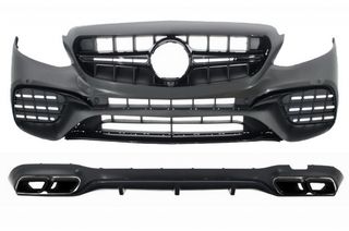 BODY  KIT ΓΙΑ MERCEDES-Benz E-Class W213 (2016-up) E63 AMG Design Black Exhaust Edition ETΟΙΜΟΠΑΡΑΔΟΤΟ