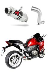 Dominator Εξάτμιση Τελικό GP1 S.Steel Honda  VFR 1200 2010 - 2018 Με Σιγαστήρα