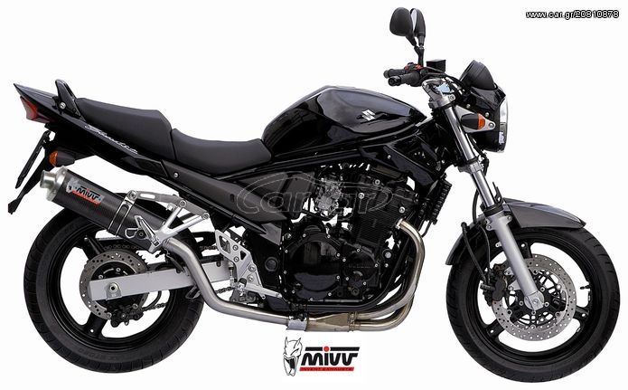 ΕΞΑΤΜΙΣΗ MIVV "OVAL" HIGH POSITION SUZUKI GSF650 BANDIT '05-'06