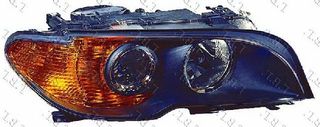 Φανάρι Εμπρός Μαύρο Δεξί BMW E46 [Τιμή με ΦΠΑ]