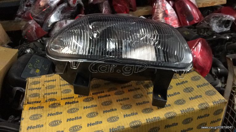 ΦΑΝΑΡΙ ΕΜΠΡΟΣ ΔΕΞΙ RENAULT CLIO II HEADLAMP HELLA SINGLE LAMP 