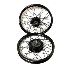 ΖΑΝΤΕΣ ΑΛΟΥΜΙΝΙΟΥ ΣΕΤ RACING BOY  FULL BLACK YAMAHA CRYPTON X-135/T-110/S-115