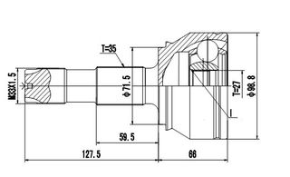 Μπιλιοφόροι (35Χ27) (304601) Citroen: Jumper (2006-) Fiat: Ducato