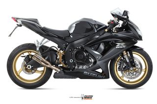 ΕΞΑΤΜΙΣΗ MIVV "DOUBLE GUN" SUZUKI GSX-R 600 / 750 '08-'10