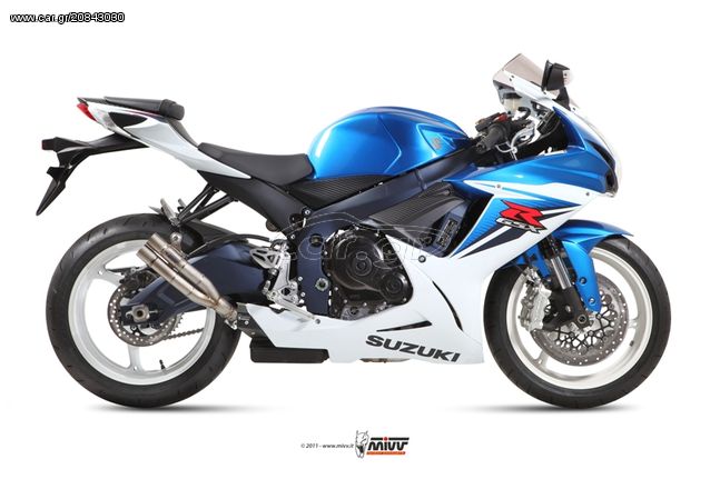 ΕΞΑΤΜΙΣΗ MIVV "DOUBLE GUN" SUZUKI GSX-R 600 / 750 '11-'16