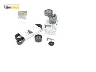 ΣΕΤ ΠΑΡΕΛΚΟΜΕΝΩΝ V-RIBBED BELT SET RENAULT LAGUNA II 1.8 2.0 16V (BG0B BG0S BG0Z BG0T) ΓΝΗΣΙΟ ΑΝΤΑΛΛΑΚΤΙΚΟ