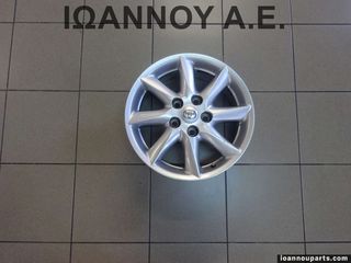 ΖΑΝΤΑ ΑΛΟΥΜΙΝΙΟΥ 16" 6.5JX16 PZ406-E067A-ZC TOYOTA AURIS 2007 - 2010