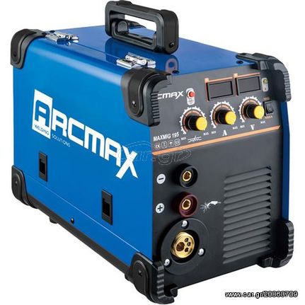 Ηλεκτροκόλληση Inverter 190A ARCMAX MAX MIG195