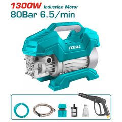 TOTAL ΠΛΥΣΤΙΚΟ ΝΕΡΟΥ 1.300W / 80 Bar / Induction Motor (TGT11216)