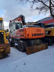 Εκσκαφέας Με Λάστιχα Liebherr 2007 A904 C LITRONIC -thumb-6