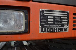 Εκσκαφέας Με Λάστιχα Liebherr 2007 A904 C LITRONIC -thumb-3