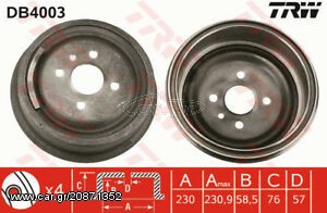 ΣΕΤ ΤΑΜΠΟΥΡΑ OPEL CORSA B, KADETT E, ASCONA B, RECORD 