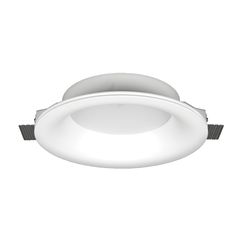 LED Φωτιστικό γύψινο 18W χωνευτό λευκό κυκλικό VK 64174-252131