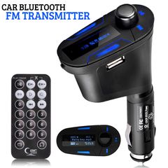 Πομπός Αυτοκινήτου USB,AUX,SD MP3 Player & Φορτιστής USB με LCD Οθόνη - Car FM Transmitter