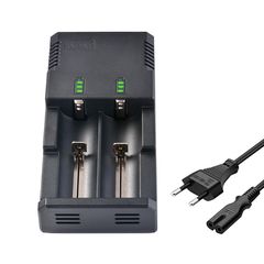 Φορτιστής Μπαταριών Li-Ion 26650,18650, 220V και USB - H&D; Dual Smart Charger