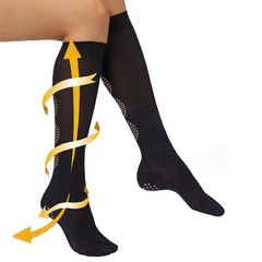 Κάλτσες Συμπίεσης από Ινες Μπαμπού - Compression Bamboo Socks Fit x Slim