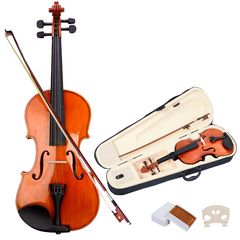Κλασικό Βιολί 4,4 με Θήκη μεταφοράς, Δοξάρι & Υποσιάγωνο