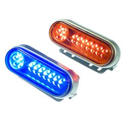 Φώτα Αστυνομίας LED 2 x 1 - 12V Μπλε - Κόκκινος Φάρος Έκτακτης Ανάγκης Αυτοκινήτου