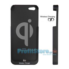 Θήκη Ασύρματης Φόρτισης Qi Wireless Charging Case για iPhone 4,4S Black