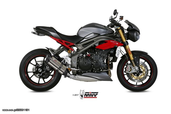 ΕΞΑΤΜΙΣΗ MIVV "SUONO" TRIUMPH SPEED TRIPLE 1050 '16>