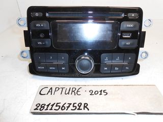 RADIO-CD ΑΠΟ RENAULT CAPTUR TOY 2015 , 281156752R