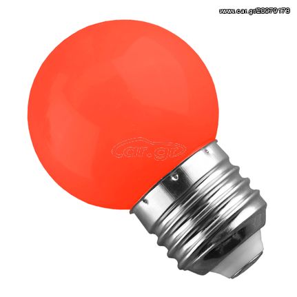 Λάμπα LED E27 G45 Mini Γλόμπος 2W 230V 260° Πορτοκαλί Dark GloboStar 64009 - 64009