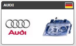 Φανάρι Audi A4 1994 - 2017, Audi A4 2000 - 2016, Audi A4 1994 - 2001 exartimata