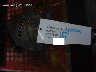 ΔΥΝΑΜΟ ΜΕ A/C VW POLO 1.9D TDI,ΚΩΔΙΚΟΣ ΜΗΧΑΝΗΣ 1Z/AHU,MOD 1999