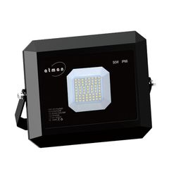 Προβολέας LED 50W Σε Θερμό Λευκό Φώς (3000Κ) ATMAN IP66 - Θερμό (2000-3500Κ)