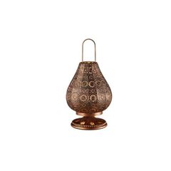 Vintage Πορτατίφ 1Φ Σε Αντικέ Χάλκινο Χρώμα Trio Lighting Jasmin 503700162 - Μαύρο