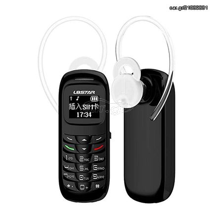 Bluetooth Ακουστικό Handsfree & Ultra Mini Κινητό Τηλέφωνο με Αλλαγή Φωνής - Mini CellPhone Sim Card L8STAR BM70